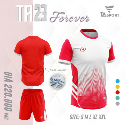 ÁO BÓNG ĐÁ KHÔNG LOGO TA23 FOREVER